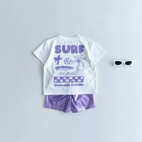 Сет: футболка и шорты, Zero T-shirt + Flash pants, Roanjane, белый
