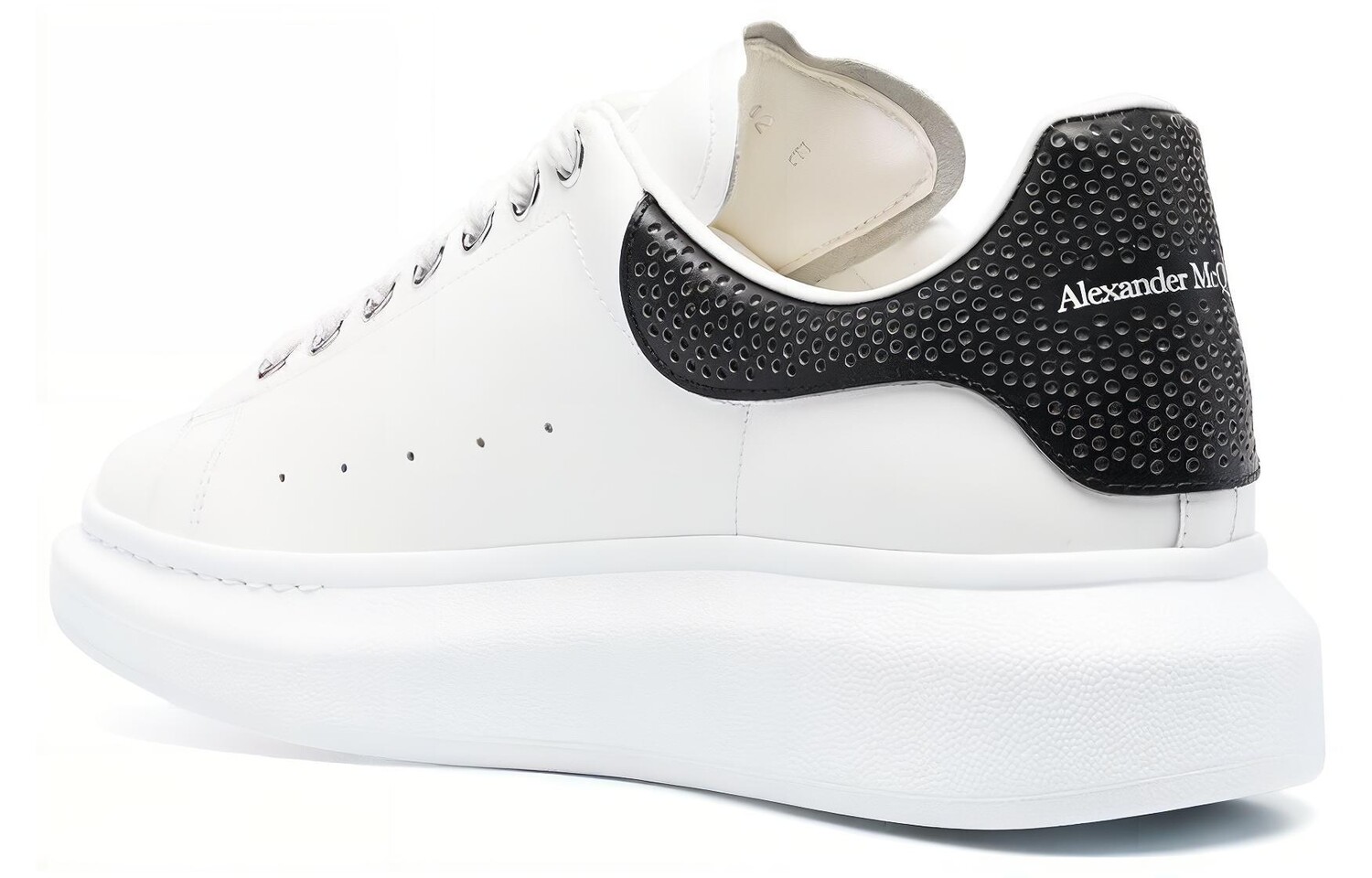 Кроссовки Alexander Mcqueen мужские, белый / черный — фото 4