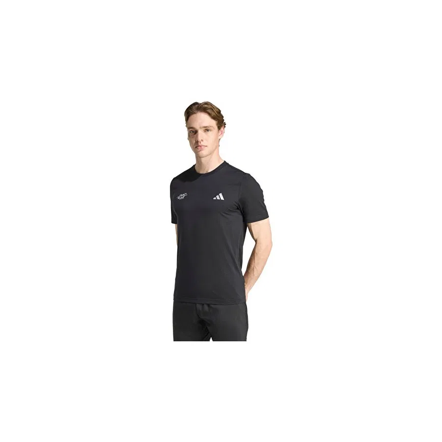 Спортивная футболка с длинным рукавом M Tns Brrcd G T adidas, Черный
