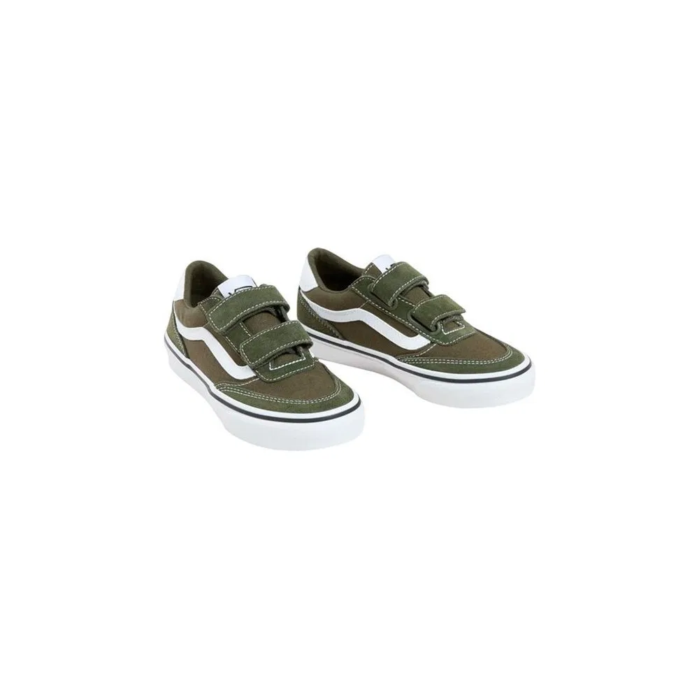 Детские кроссовки Brooklyn Ls V, Green Vans — фото 2