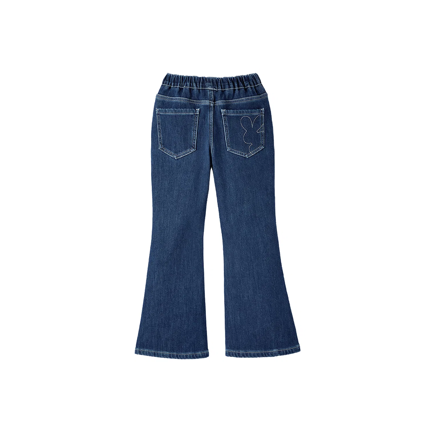 Детские джинсы для мальчиков с раздельными штанинами HLA, Dark Denim Blue B0 — фото 4