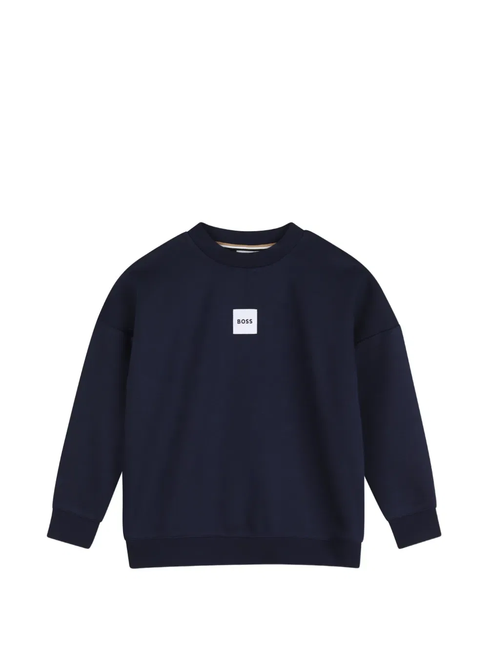 Худи с капюшоном BOSS Kidswear, синий
