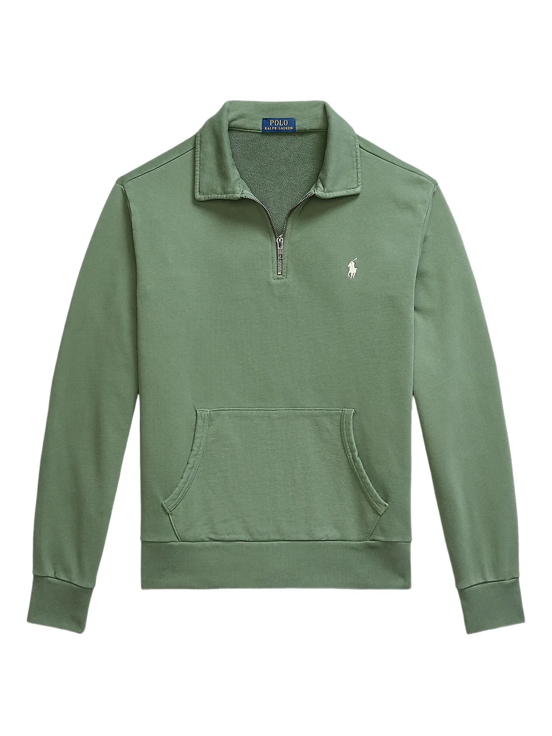 Polo Ralph Lauren Свитшот из хлопкового футера, зеленый