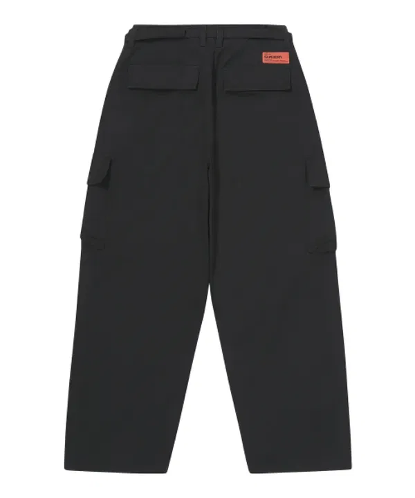Карго парашютные штаны, W Superdry, черный — фото 2