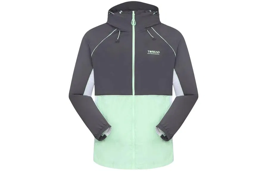 Детская одежда для защиты от солнца с принтом Lichens Green Charcoal Gray TOREAD