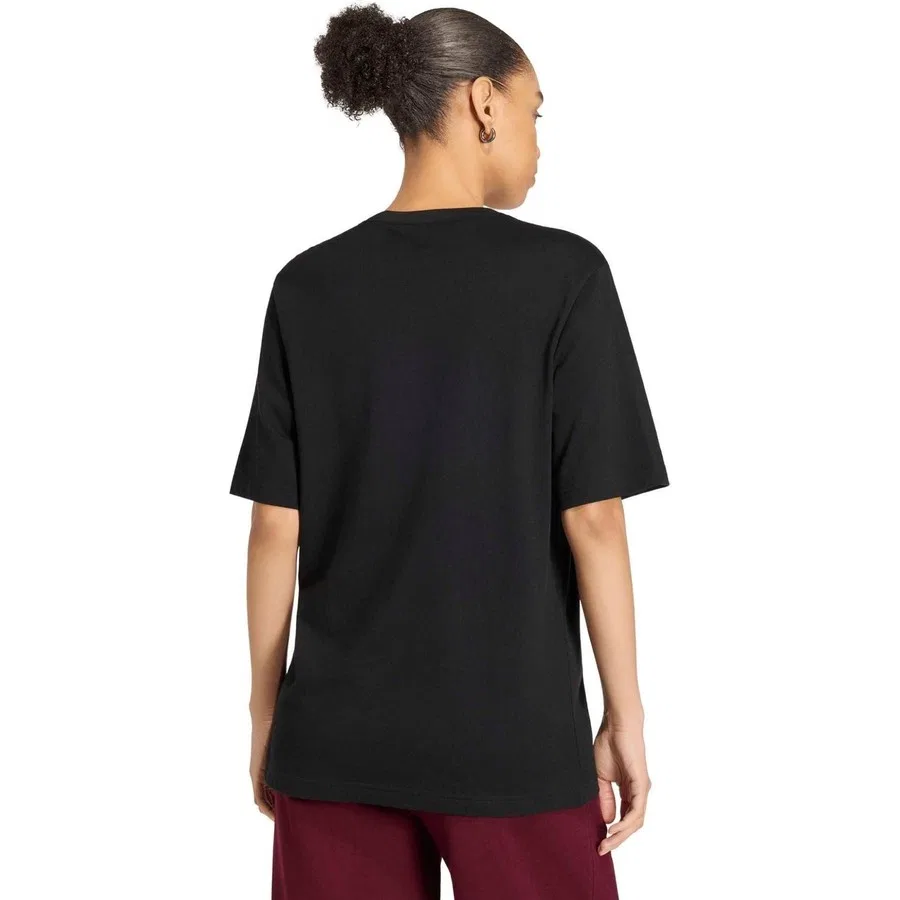 Футболка женская с коротким рукавом adidas Ess Tee, Черный — фото 3