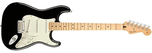 

Fender Player Stratocaster, кленовый гриф, черный — MX22124100