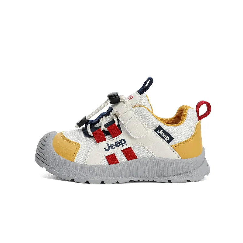 Детские кроссовки с сетчатым верхом Jeep Running Collection, Beige Orange