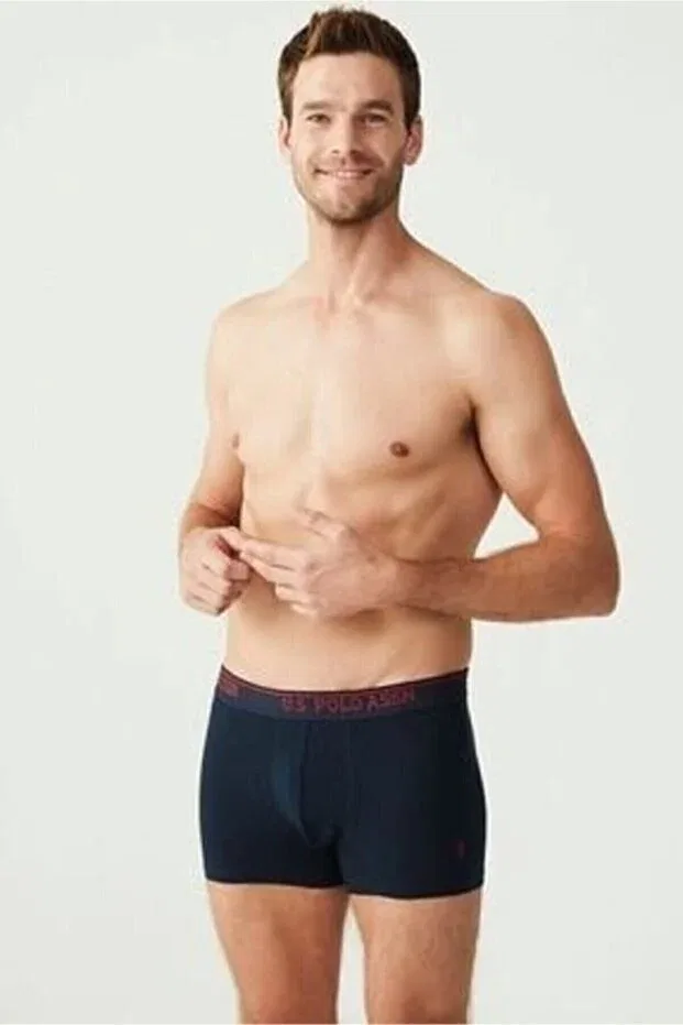 Мужские боксеры с принтом U.S. Polo Assn., Navy Blue+Black+Anthracite — фото 4