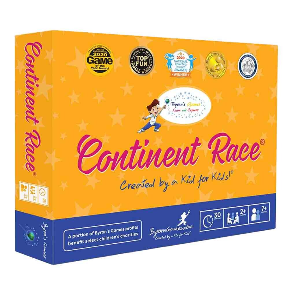 

Настольная игра Byron's Games: Continent Race, Серый, Настольная игра Byron's Games: Continent Race