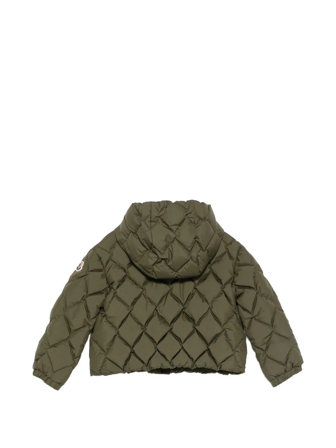 Стеганая куртка Ava Moncler Enfant, зеленый — фото 2