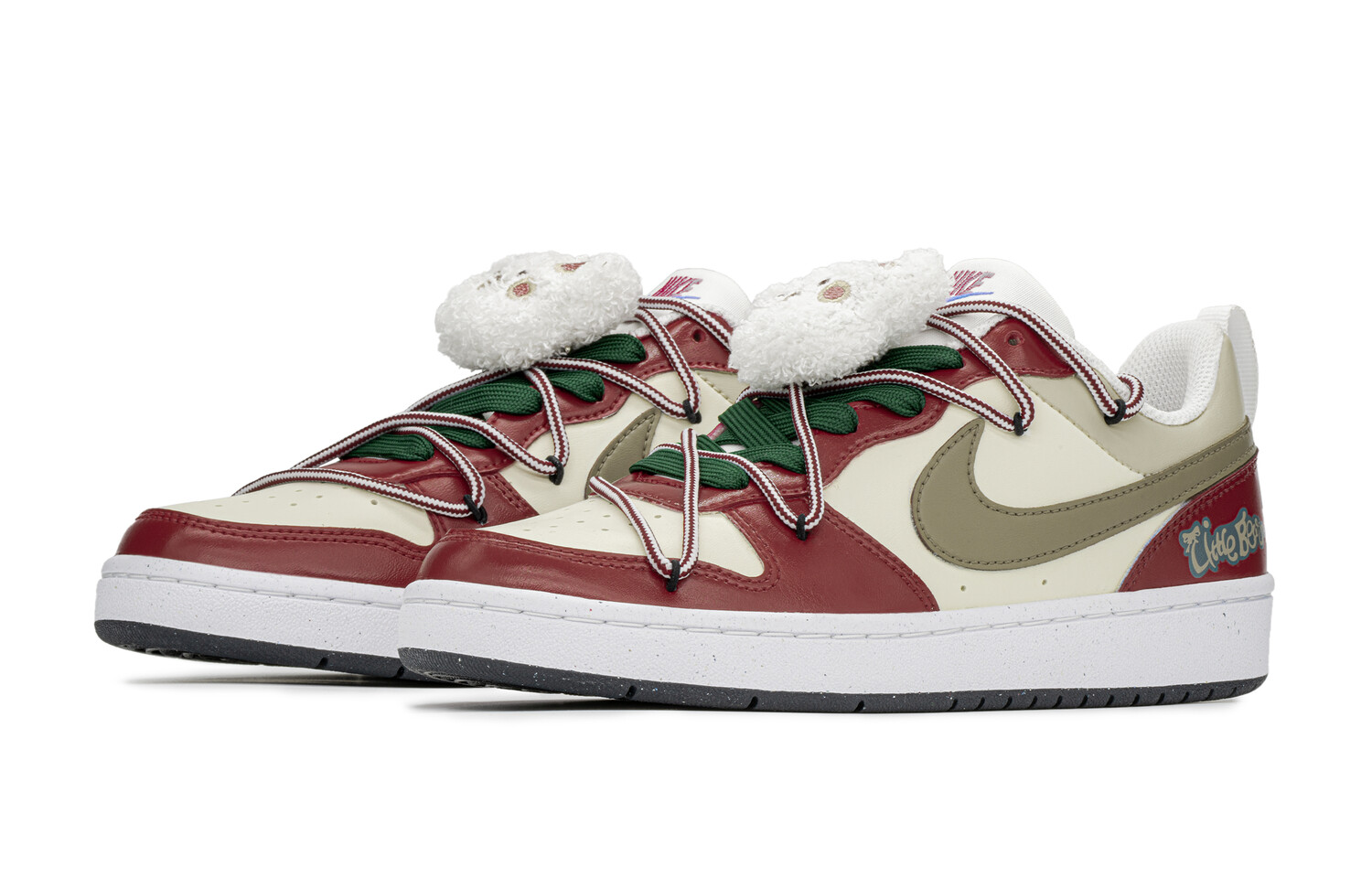 

Кроссовки Nike Court Borough Skateboard Shoes Women's Low-Top Red
