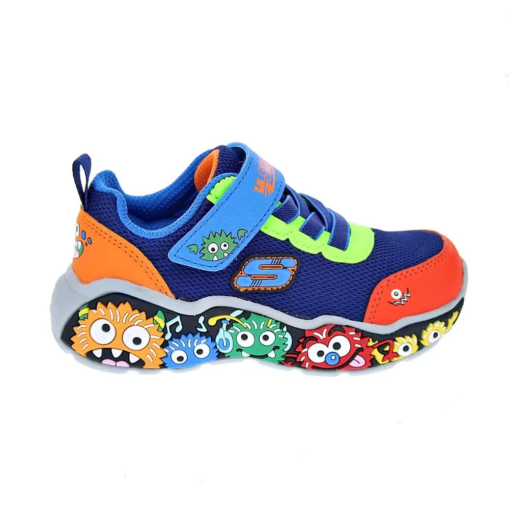 Детские кроссовки из сетки Play Scene Skechers, Темно-синий