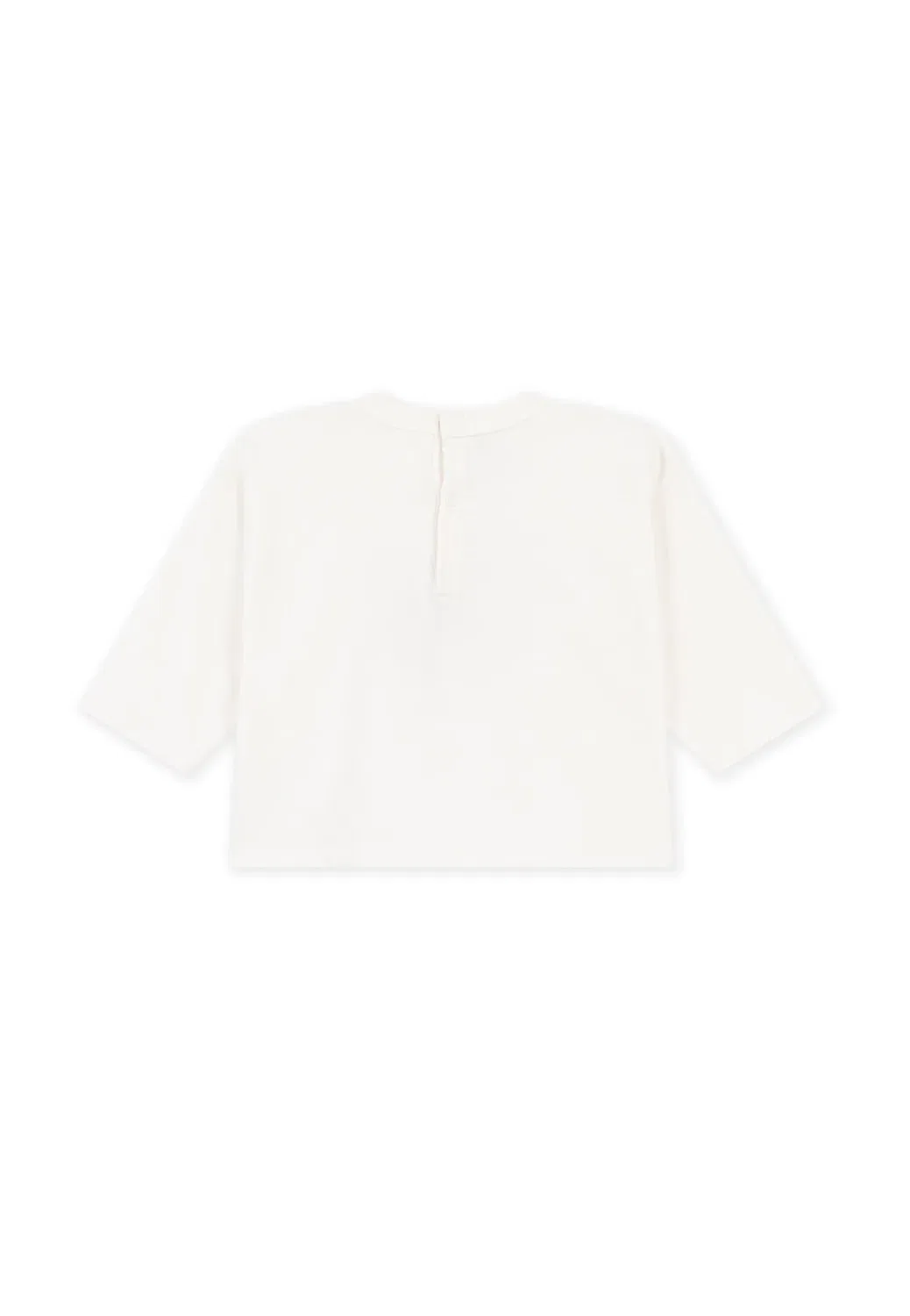 Футболка унисекс с рождественским принтом и длинными рукавами Petit Bateau, Milk — фото 4