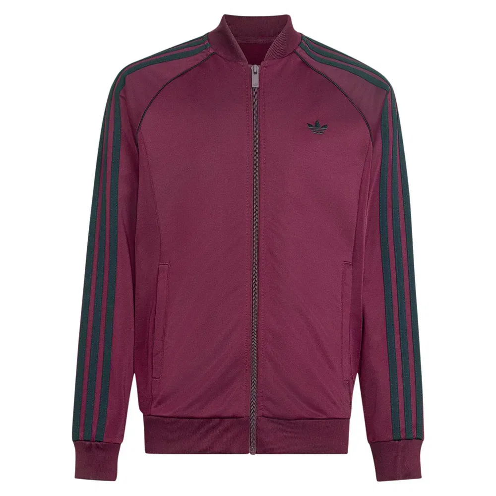 Свитшот на молнии Adidas Originals, фиолетовый — фото 3