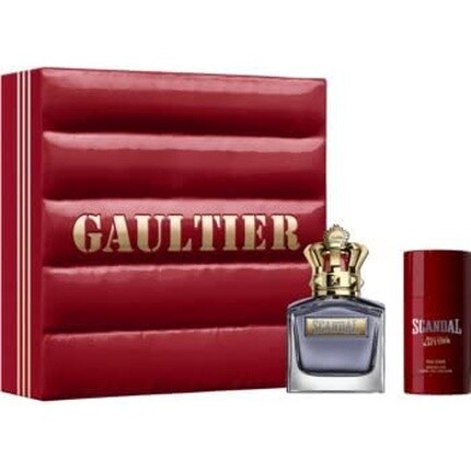 Jean Paul Gaultier Scandal Pour Homme Set 100мл Туалетная вода-спрей + 100мл Дезодорант-стик — фото 2