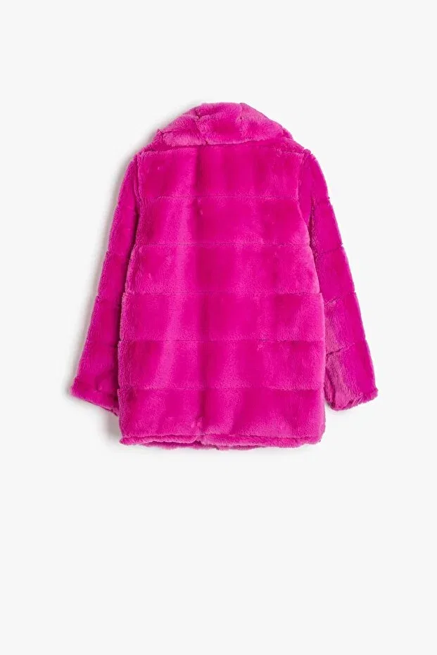Детская куртка цвета фуксии 5wkg20001aw Koton Kids — фото 2