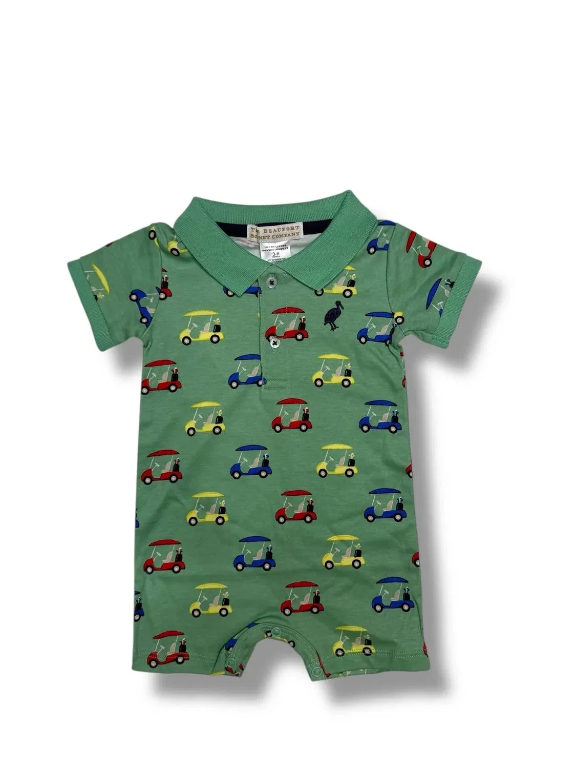 Детский боди-комбинезон для мальчиков с принтом Sir Proper Romper Beaufort Bonnet, Buggy And Ball