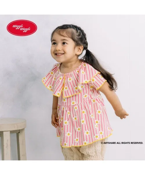 Детская туника с коротким рукавом Smile Wirab wiggle wiggle Toys"R"Us/Babies"R"Us, Pink — фото 2