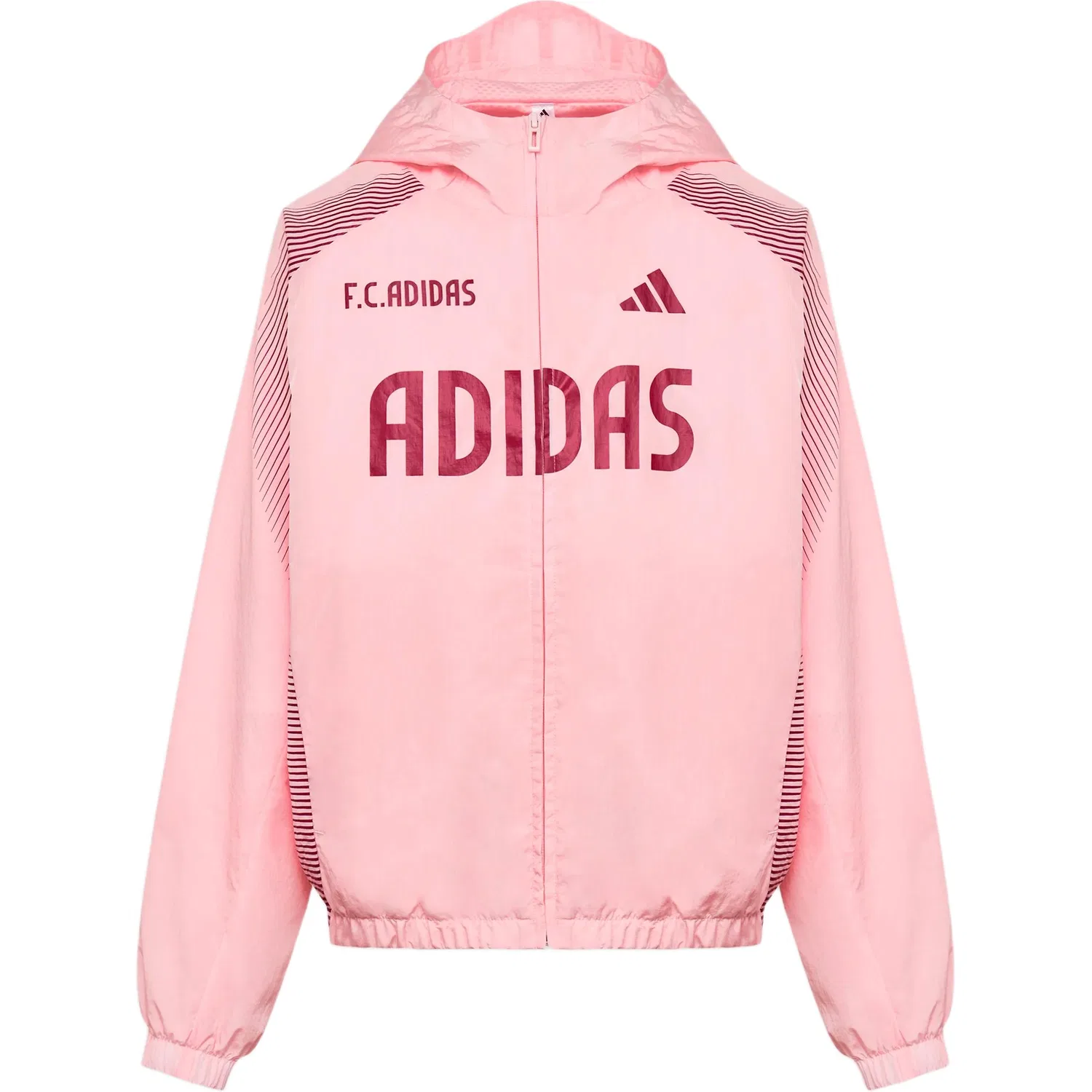 Детская куртка с капюшоном Adidas, Pink