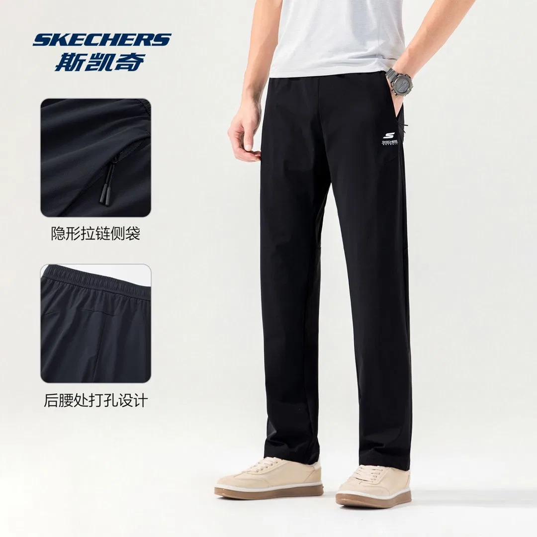 Детские быстросохнущие брюки прямого кроя Cooling Collection Quick Dry Pants Skechers — фото 3