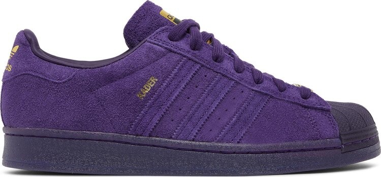 Кроссовки Adidas Kader Sylla x Superstar ADV 'Dark Purple', фиолетовый — фото 2