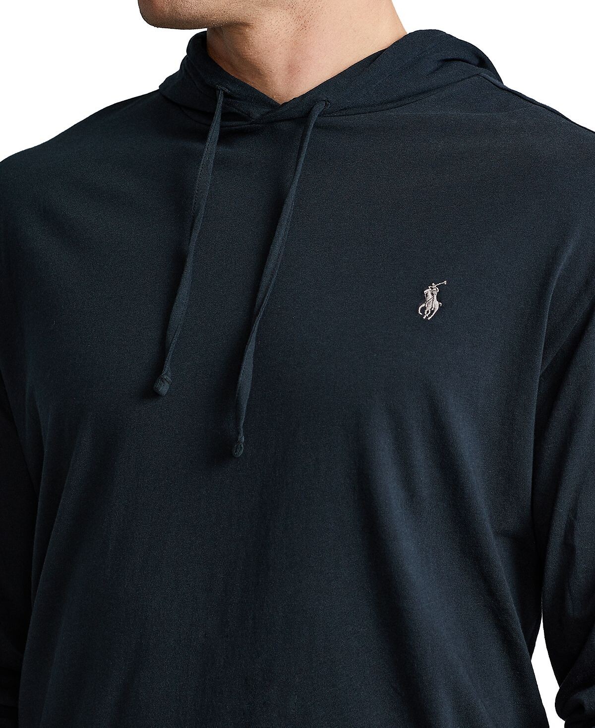 Мужская футболка с капюшоном из джерси большого и высокого роста Polo Ralph Lauren, мульти — фото 4