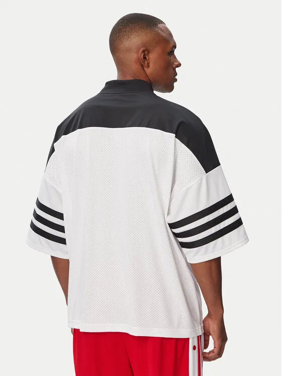 Футболка loose fit Adicolor Adidas, белый — фото 3