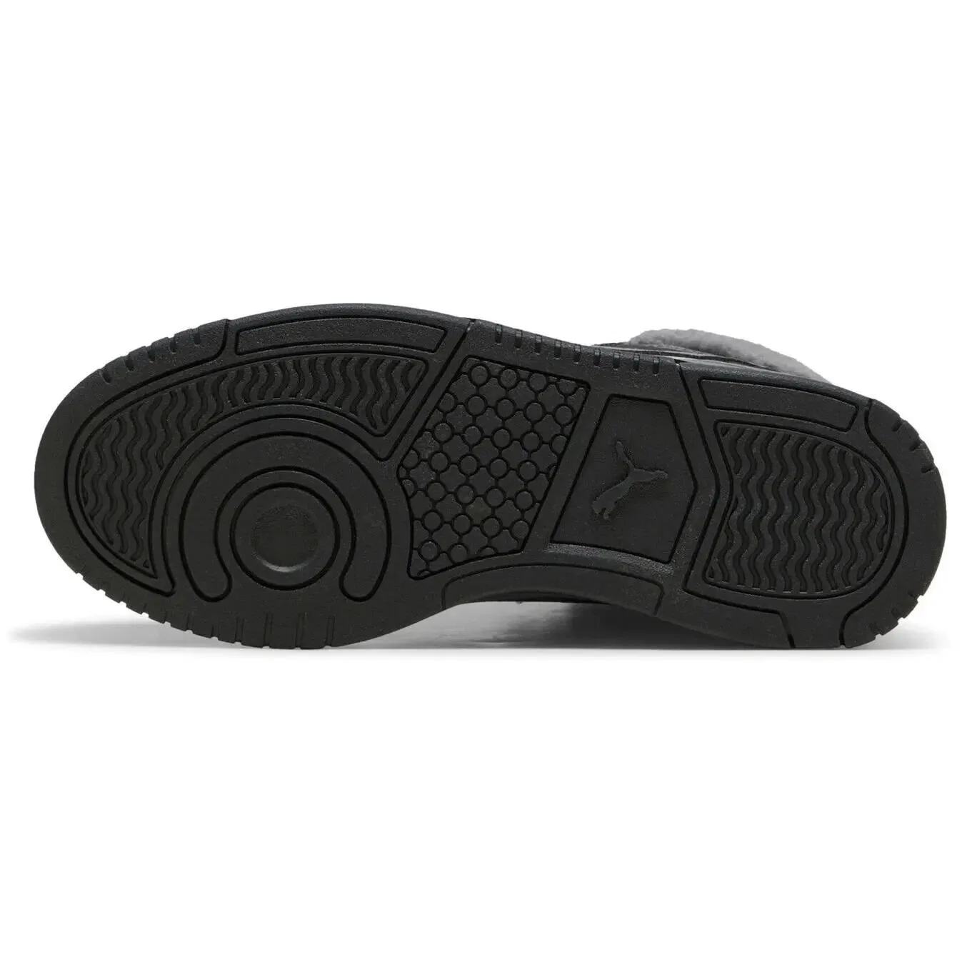Детские кроссовки Puma Rebound Slam Mid Cozy Jr, Schwarz — фото 2