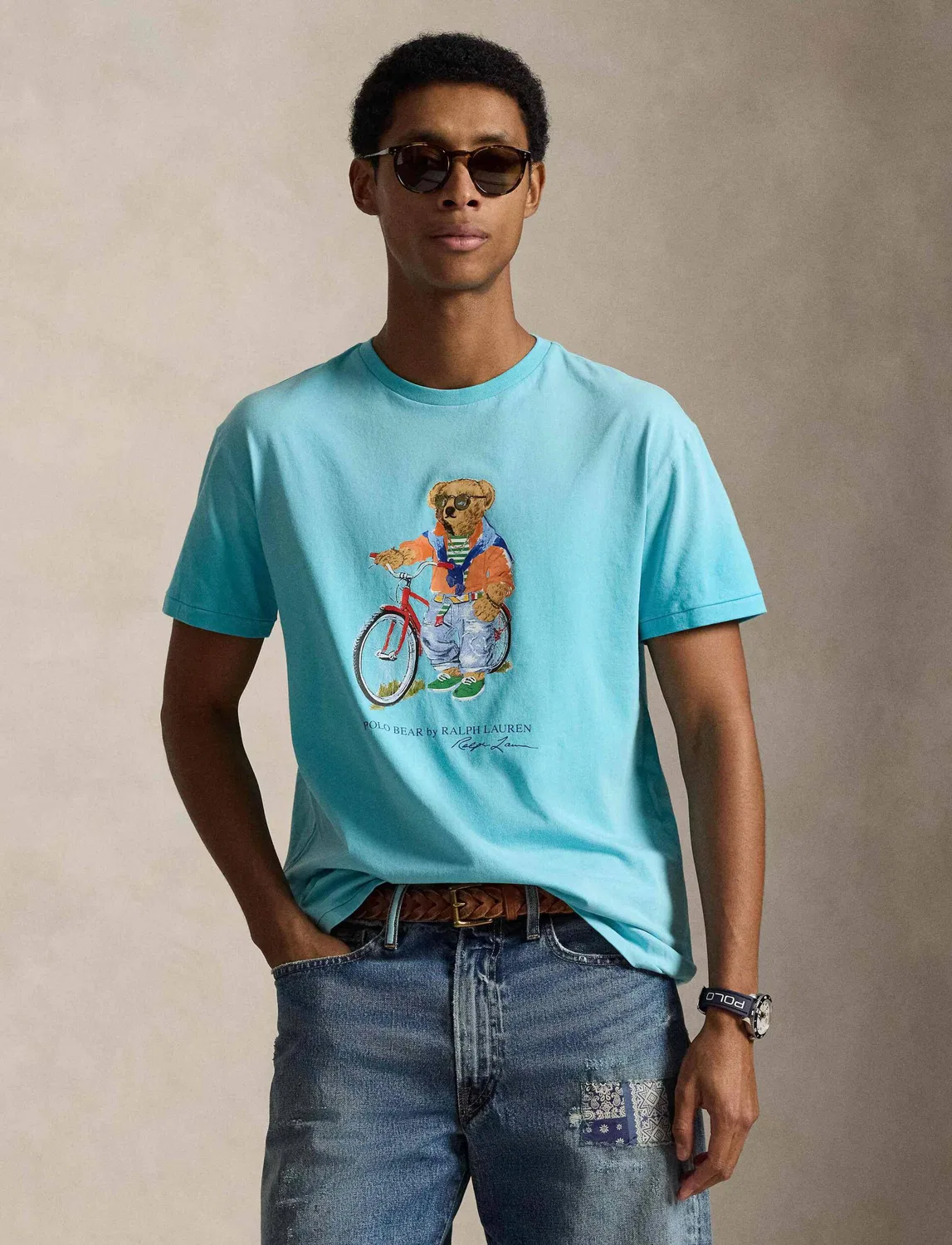 Футболка с круглым вырезом Polo Ralph Lauren, Blu