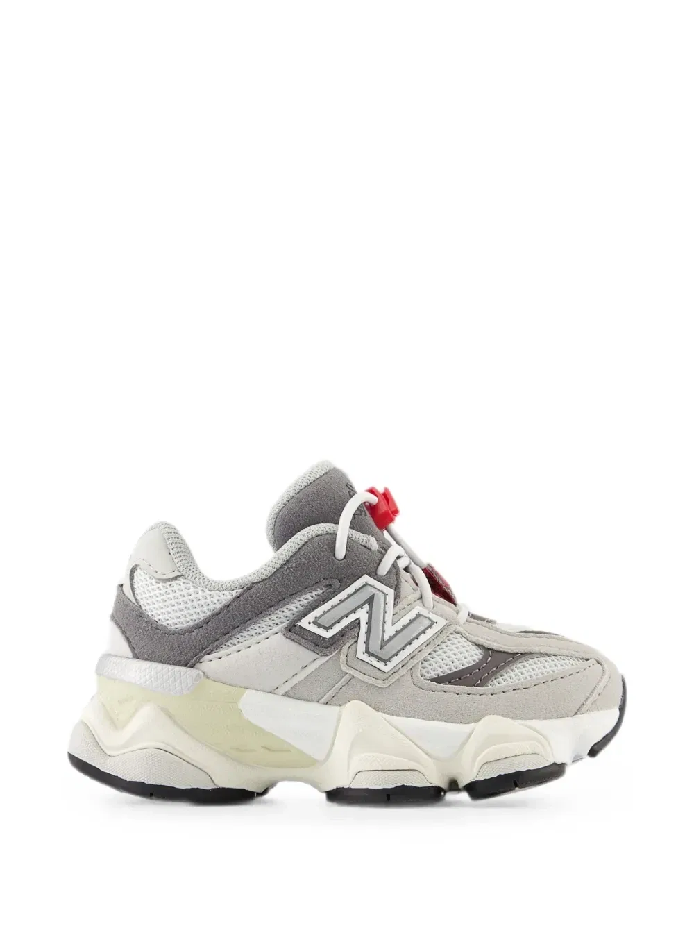 Кроссовки Bungee 90/60 с сетчатыми вставками New Balance Kids, серый