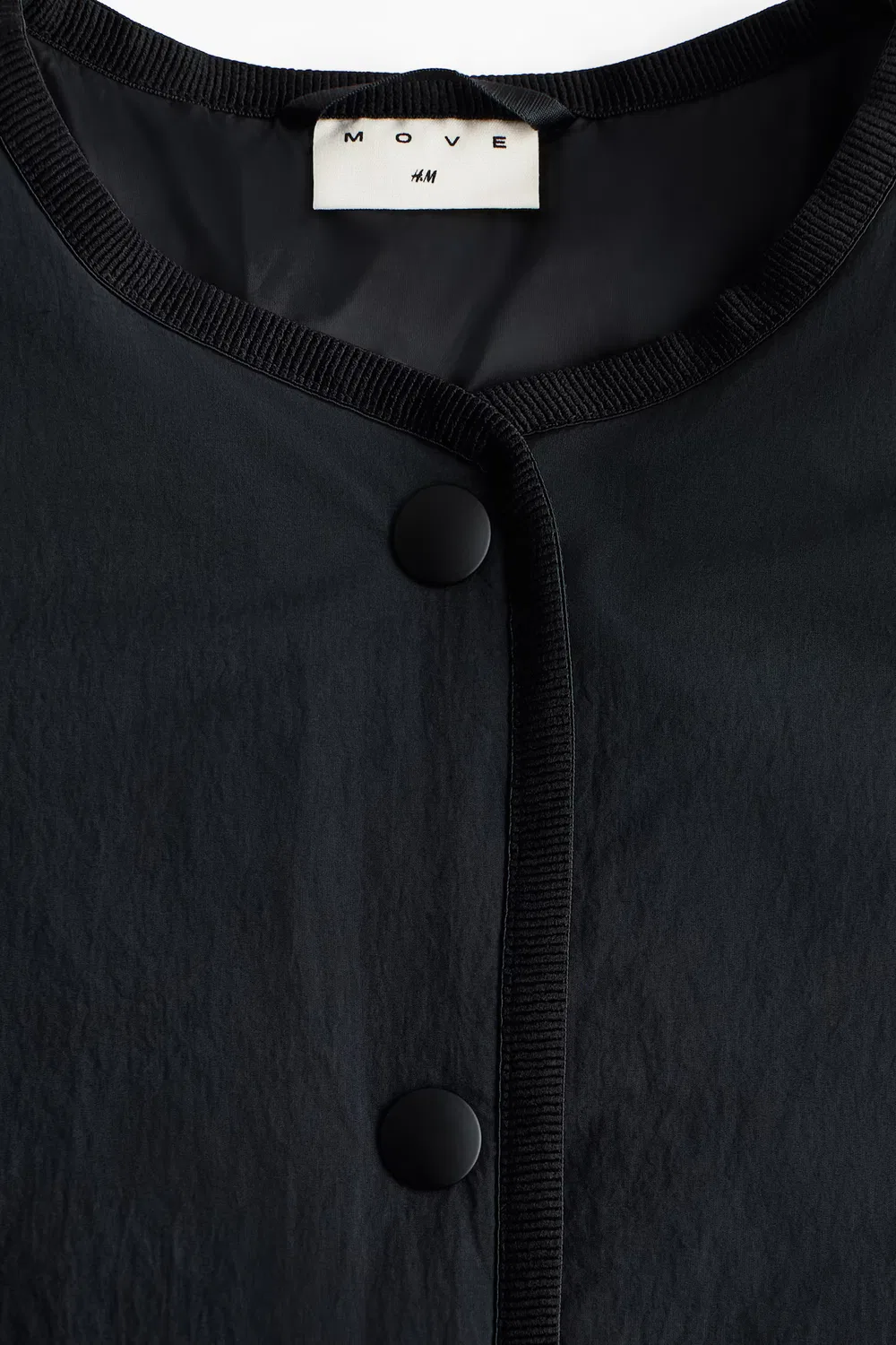 Стеганая куртка H&M, Schwarz — фото 2