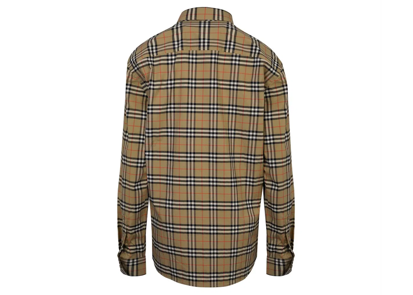 Мужская рубашка с принтом Burberry Shirt, Brown — фото 2