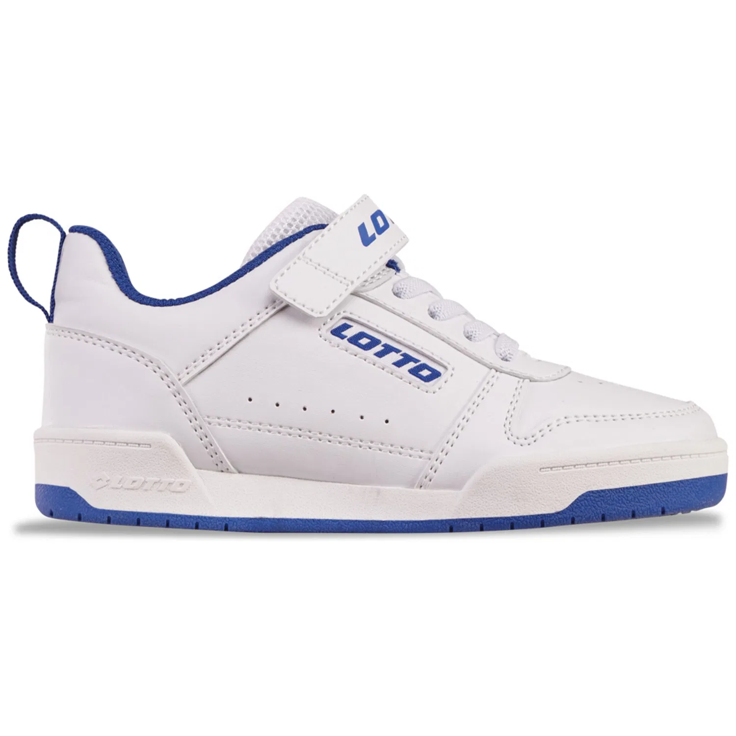 Детские кроссовки в детской колодке Lotto, White-Blue