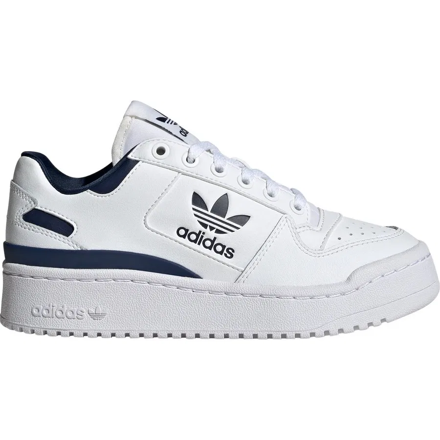 Кроссовки повседневные с платформой Forum Bold adidas, Бело-синий — фото 2