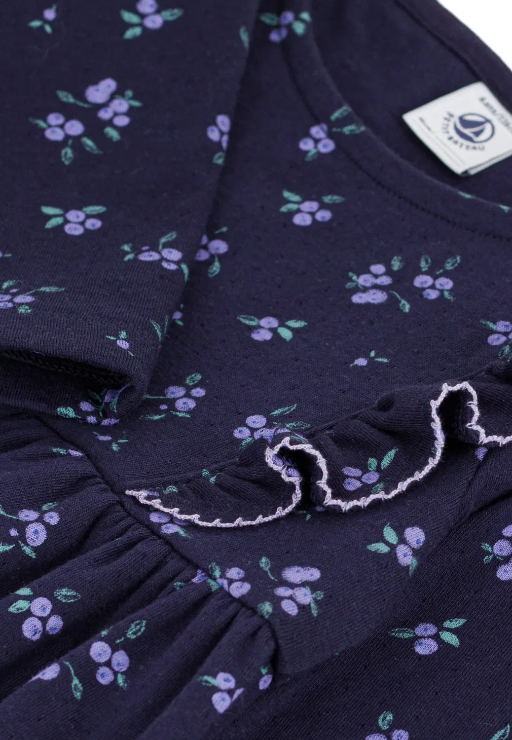 Платье с принтом в виде сердечек Petit Bateau, Soir Multico — фото 3