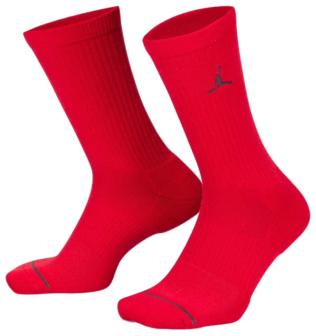 Носки мужские Every Day Cushioned Crew 3 Pack Jordan, черный/красный/белый — фото 2