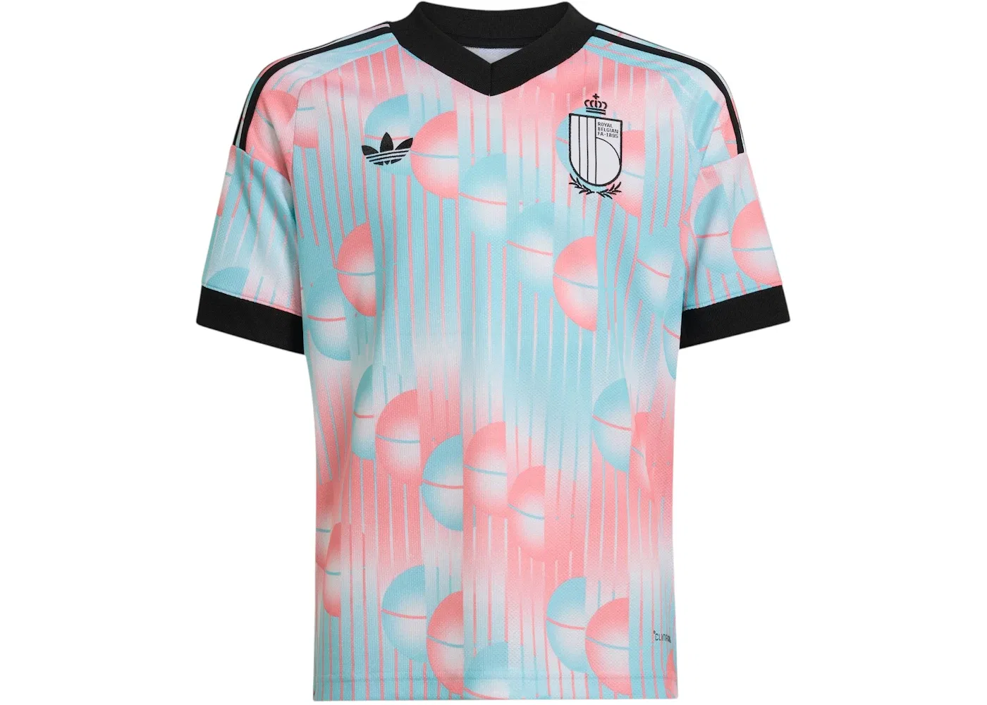 Детская футбольная джерси с длинным рукавом Jersey Adidas, Frozen Blue/Black