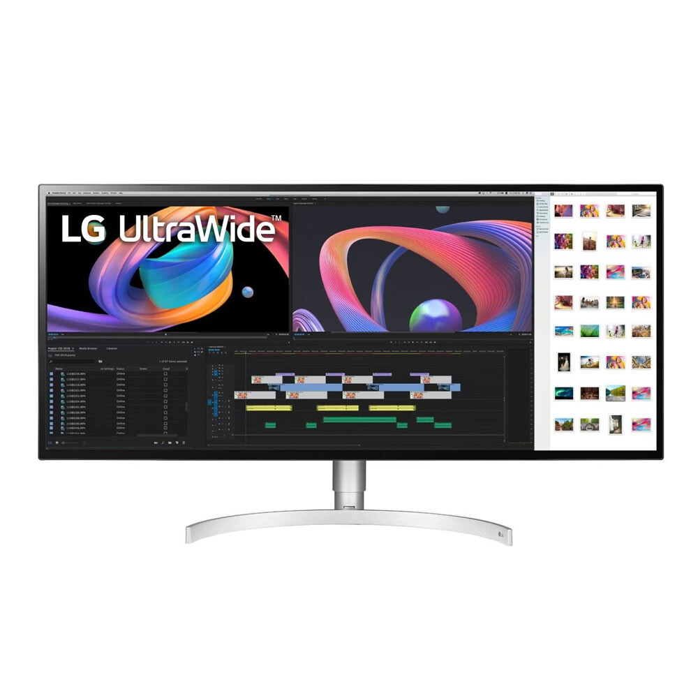 

Монитор LG 34WK95U, 34", 5К, Nano IPS, 60 Гц, белый