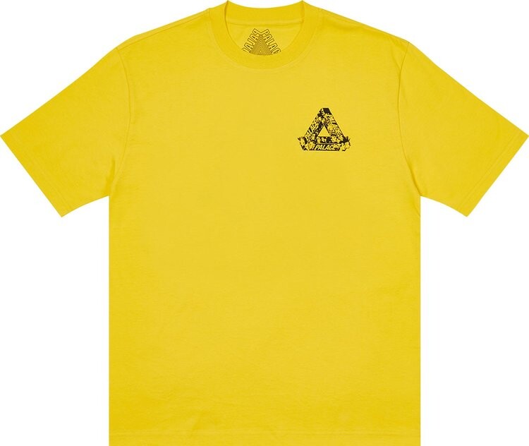 

Футболка Palace Tri-Heads T-Shirt 'Yellow', желтый