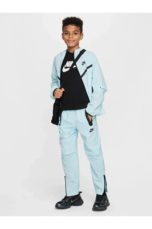 Детские спортивные штаны для девочек с принтом Nike, Blue