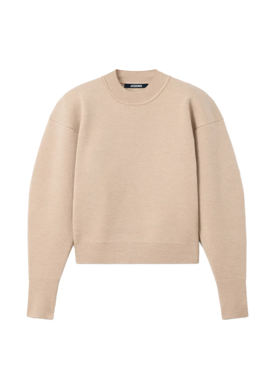 Свитер пике из шерсти Jacquemus, нейтральные