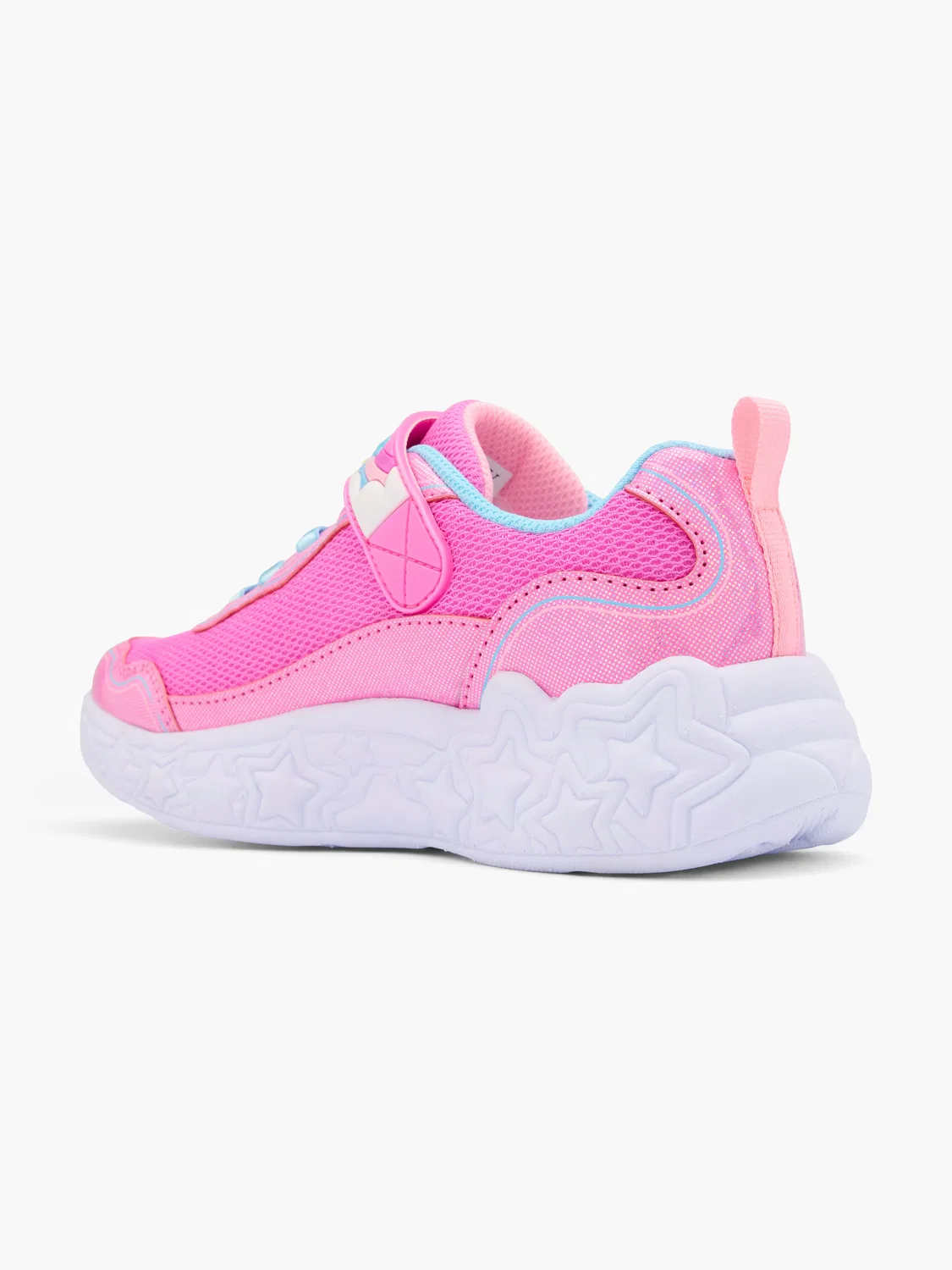 Детские кроссовки со светодиодами Skechers ETERNAL HEARTLIGHTS, розовый — фото 3