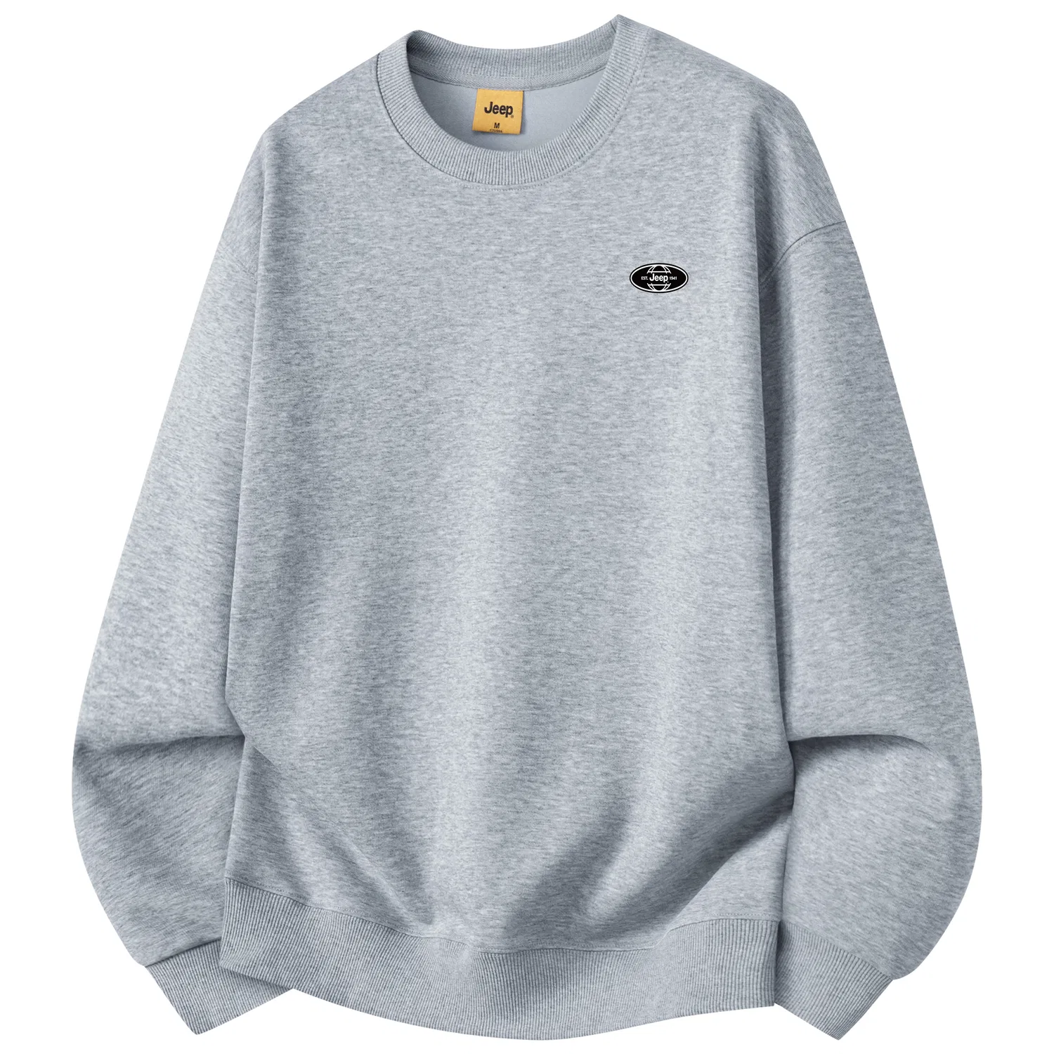 Детский свитшот с круглым вырезом Jeep Leisure Collection, Heather Gray