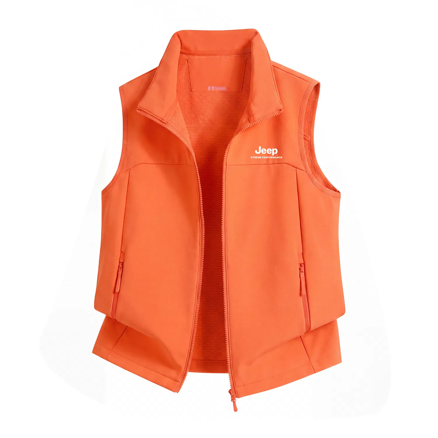Детский жилет Unisex Stand Collar Jeep, Hermes Orange