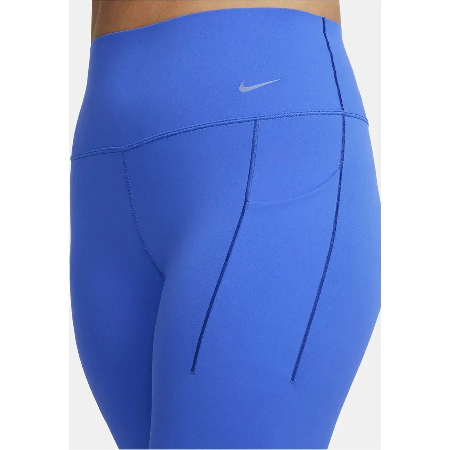 Женские леггинсы для тренировок Nike Dri-FIT Universa Medium-Support High-Waisted Full-Length, Синий — фото 3