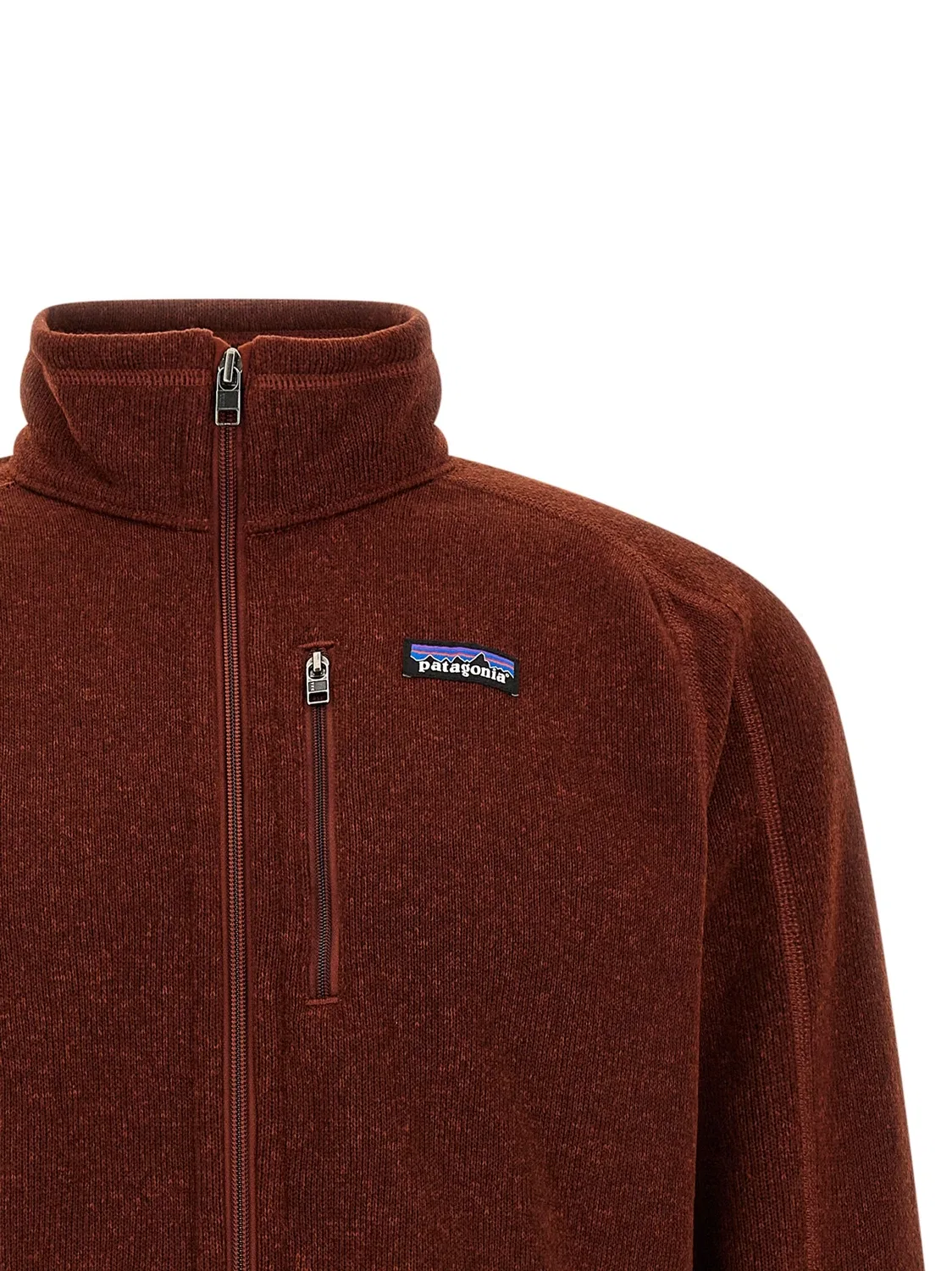 Куртка "Better Sweater" Patagonia, красный — фото 3