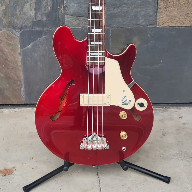 

Epiphone Jack Casady Bass Sparkling Red EBJCSBUNH1