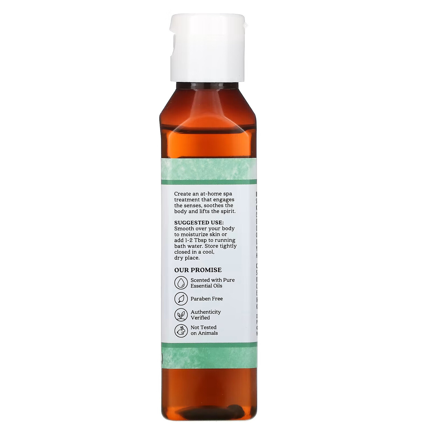 Aura Cacia, Ароматерапевтическое масло для тела, легкое дыхание эвкалипта, 4 жидких унции (118 мл) — фото 3