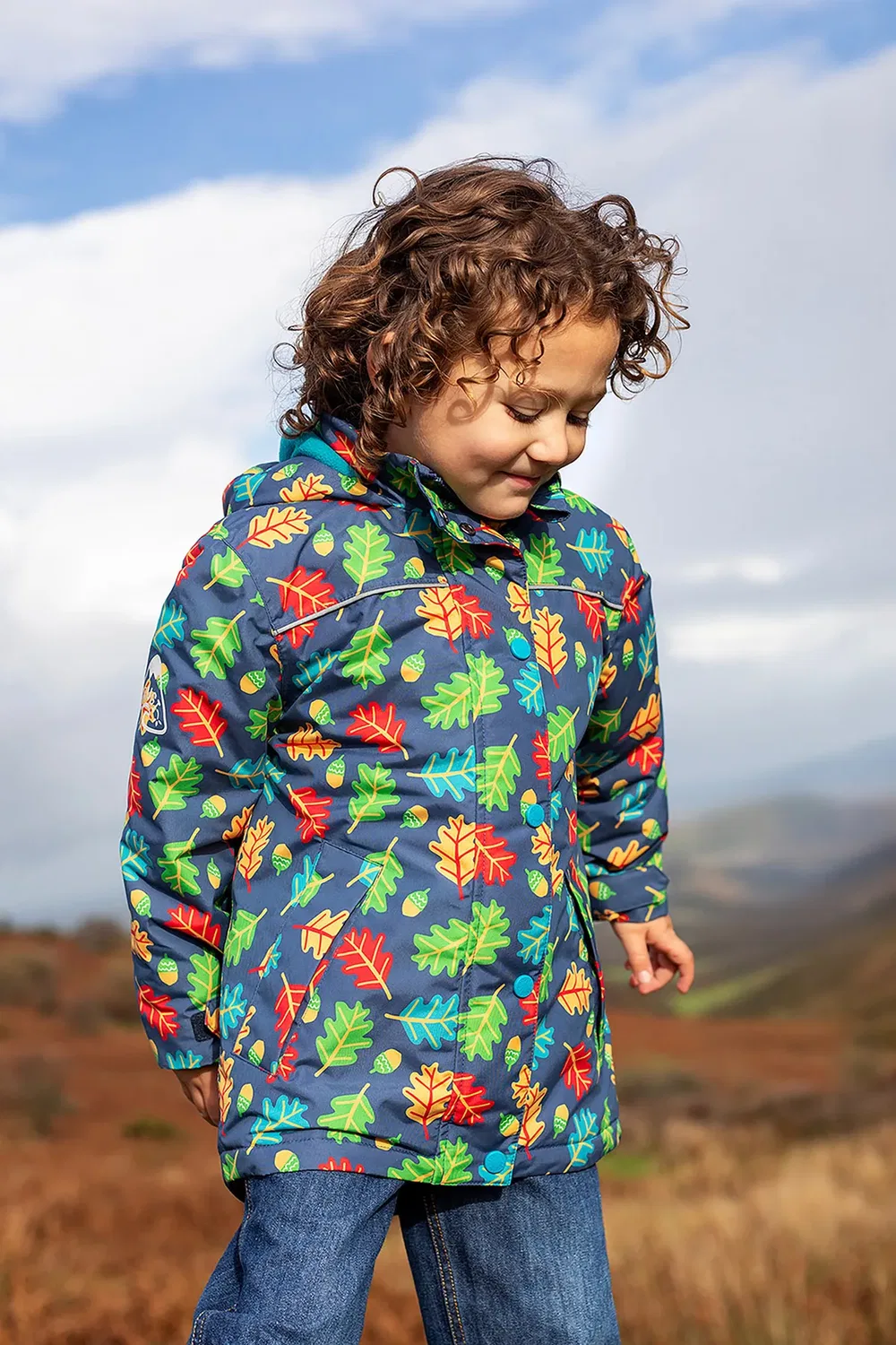 Детское пальто Playtime Frugi, Blue — фото 2